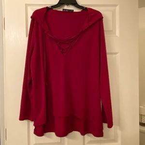 Women’s Hooded Drawstring Tunic